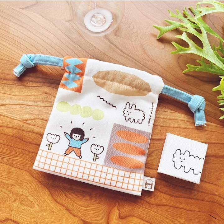 遊樂 束口袋｜右手超人