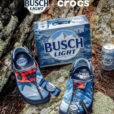 【預購】Crocs X Busch Beer 聯名 G091209 男女同款洞洞鞋