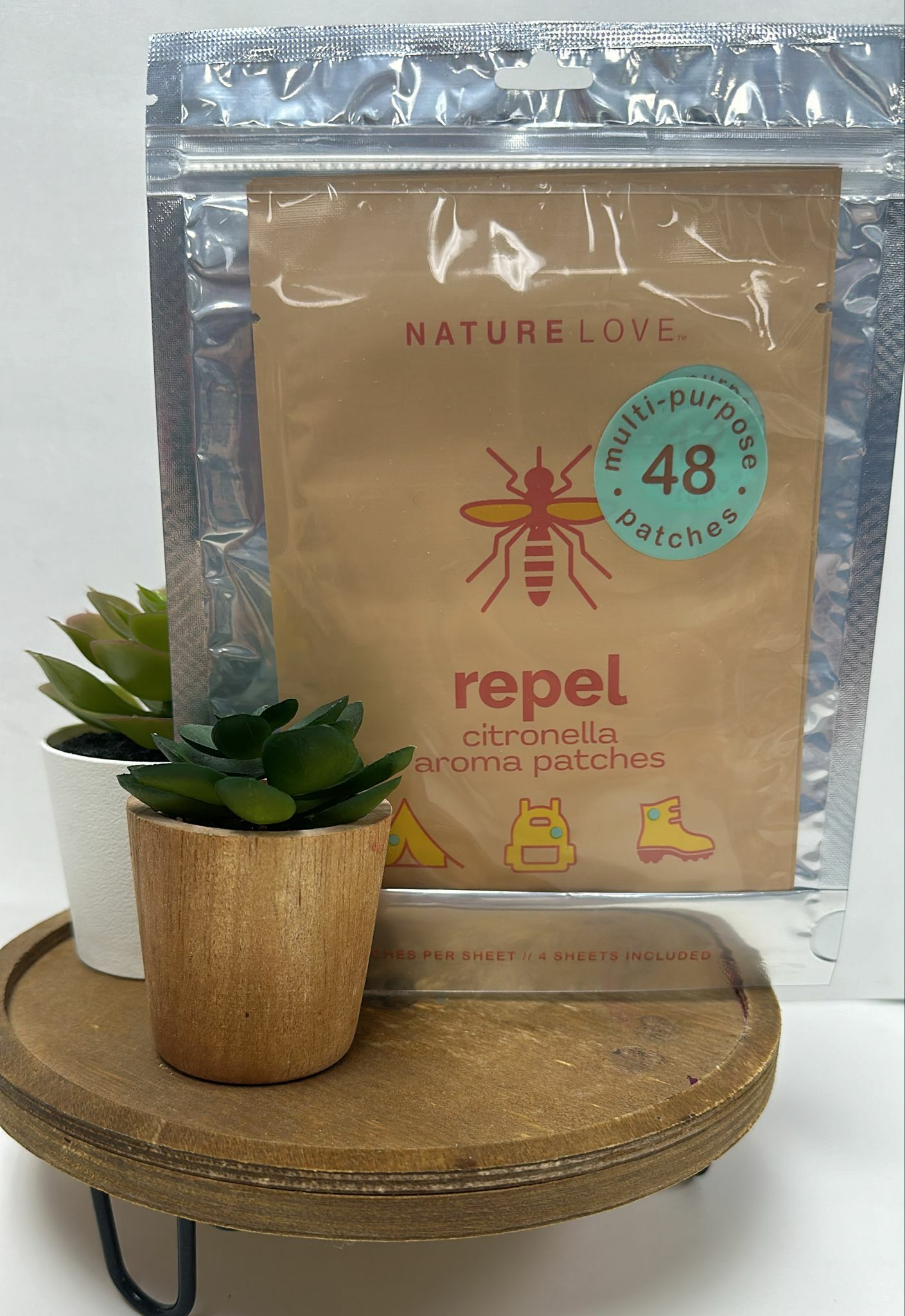 【直播】NATURE LOVE L0912014 驅除香茅香薰貼片(48片裝)