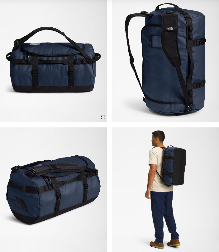 THE NORTH FACE Base Camp S (50L) 多功能 防水 防撕裂 超硬挺材質 旅行袋 (可後背)