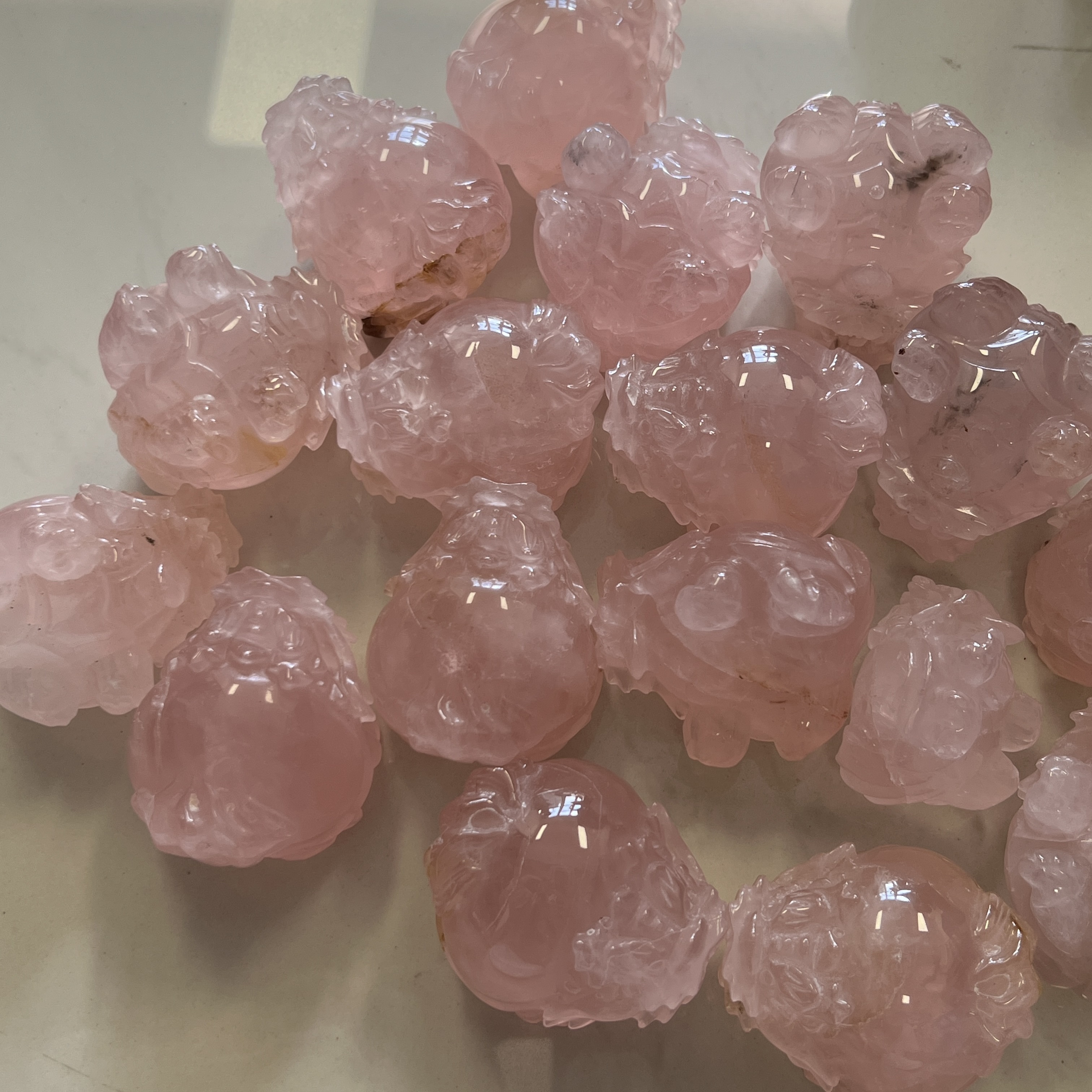 高級數貨尾粉晶龍龜（隨機發貨）