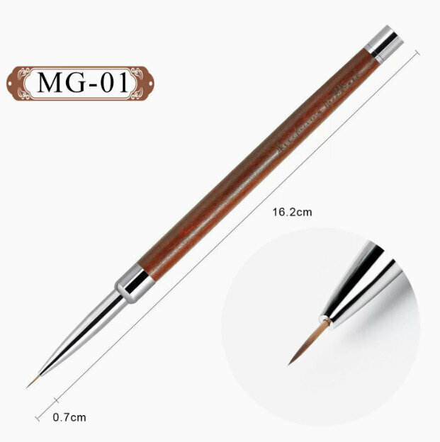 Best Selling Multifunctional Nail Art Pen Medium Pull Cord MG01