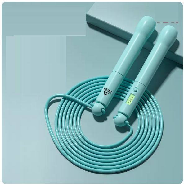 Hot recommended sports and fitness skipping rope (blue [mini counting model] racing skipping rope)