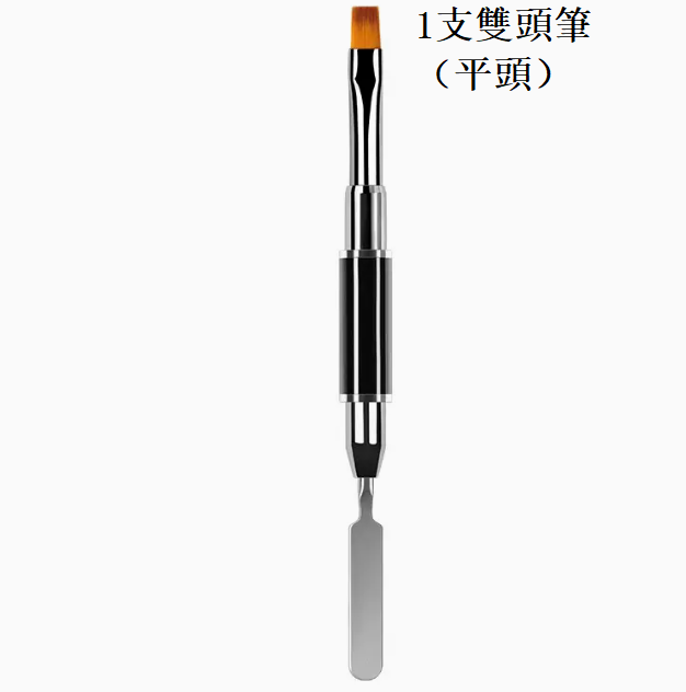 Best selling nail art double-ended pen, flat tip, single pack