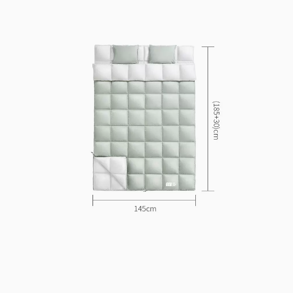 Popular adult four-season double sleeping bag [Please contact customer service to confirm the delivery style after placing an order]