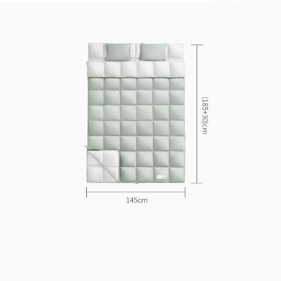Popular adult four-season double sleeping bag [Please contact customer service to confirm the delivery style after placing an order]