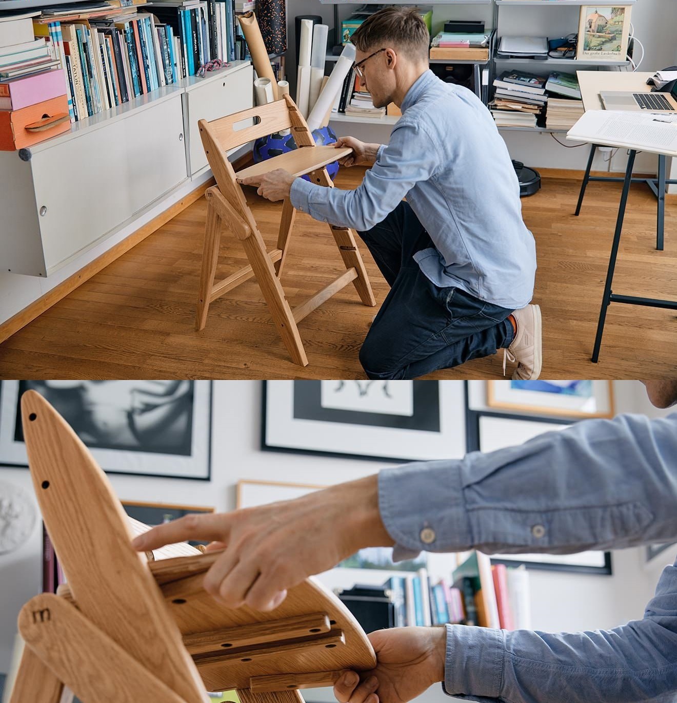 MOJI - Yippy Chair (Oak Wood Series) MOJI - Yippy Chair (Oak Wood Series)