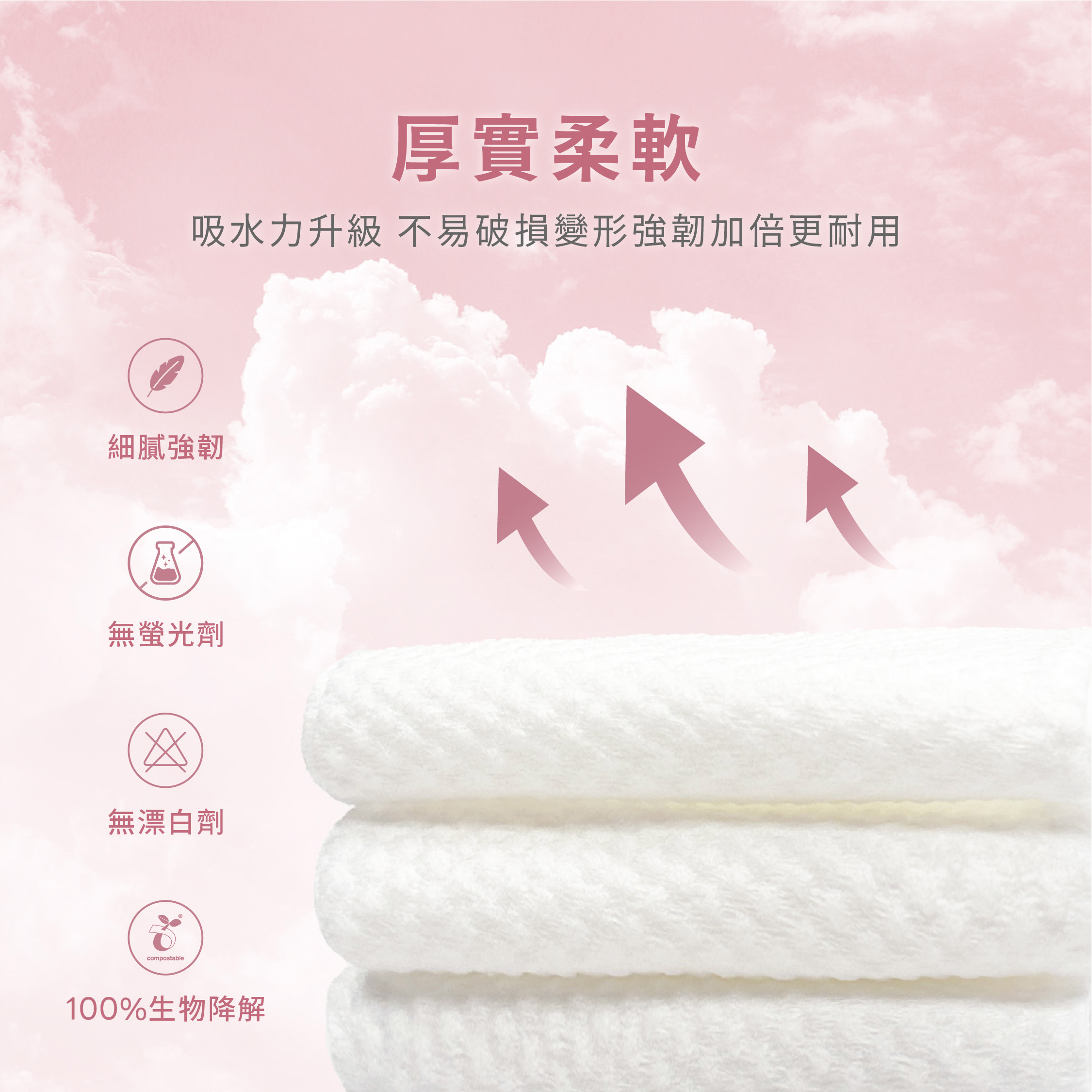 Helpbuykr 棉柔潔膚巾 (組合優惠)