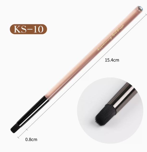 Hot Selling Nail Art Brush Coffee Color Nail Art Brush SK10