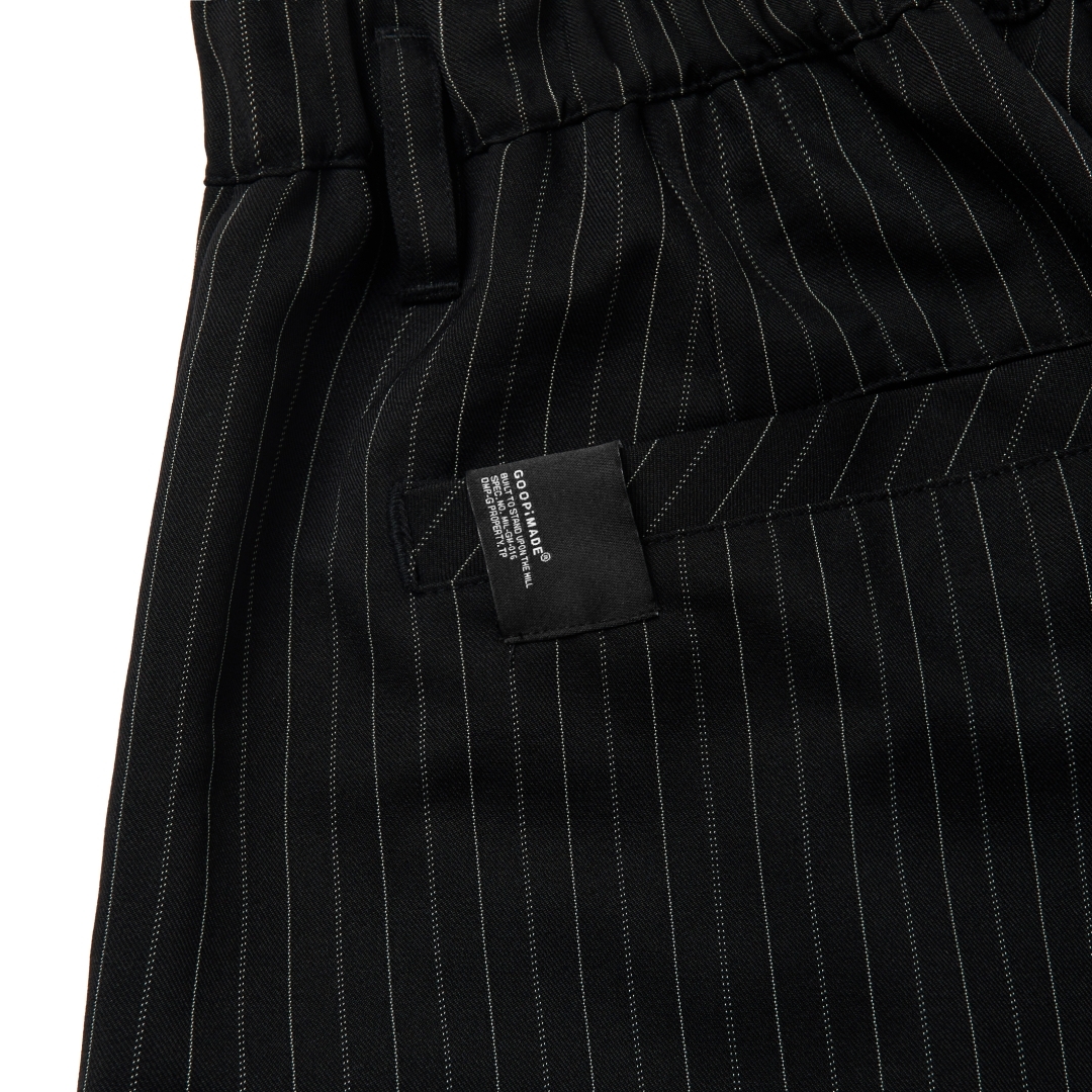 GOOPiMADE 24 “TR-P01” SOFTBOX Striped Trousers - Shadow