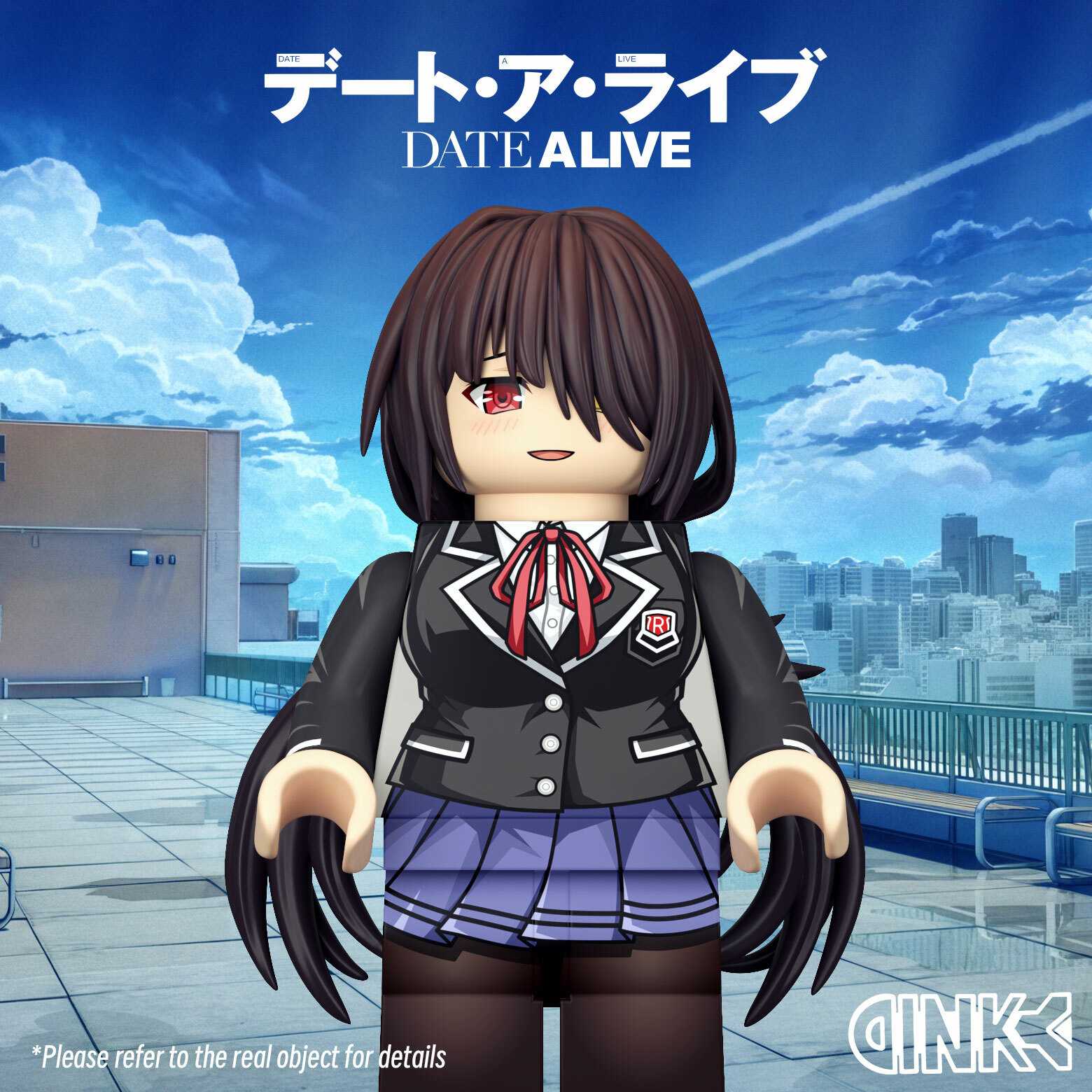 [Dinky Brick][Preorder] DATE A LIVE - Tokisaki Kurumi [UV+PADprinted]