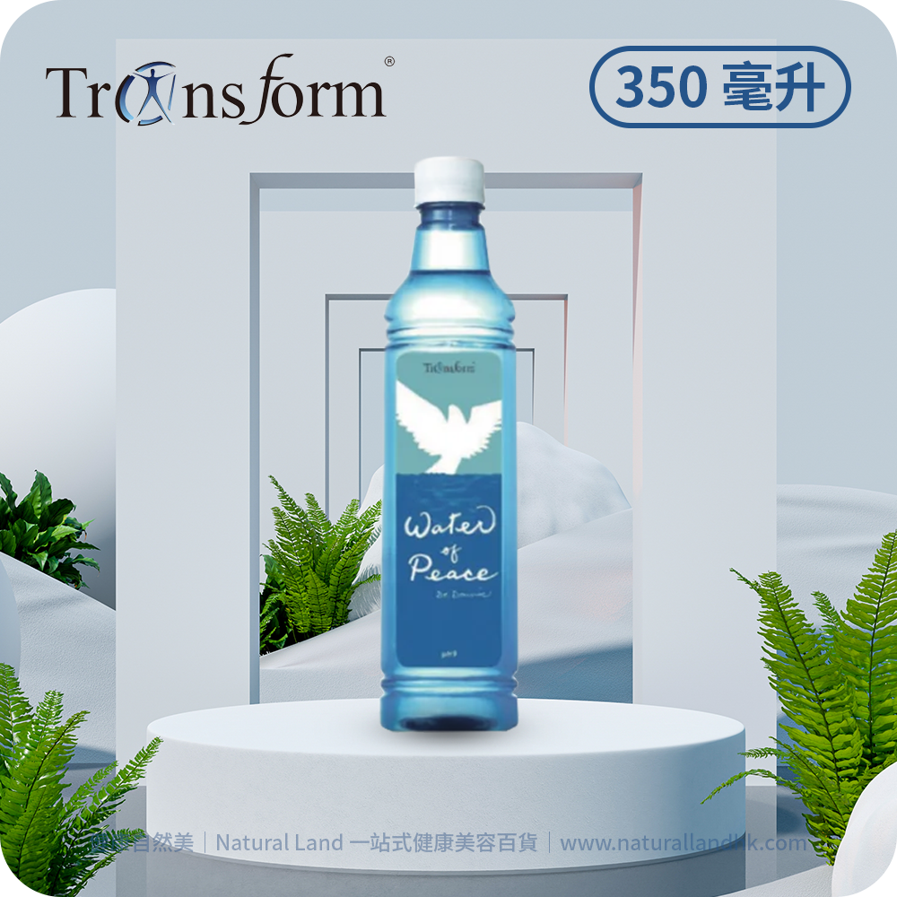【 Transform® 】Water of Peace 350毫升｜超軟水｜1 箱 24 支裝（平均每支HK$15）（香港原裝行貨｜香港製造）