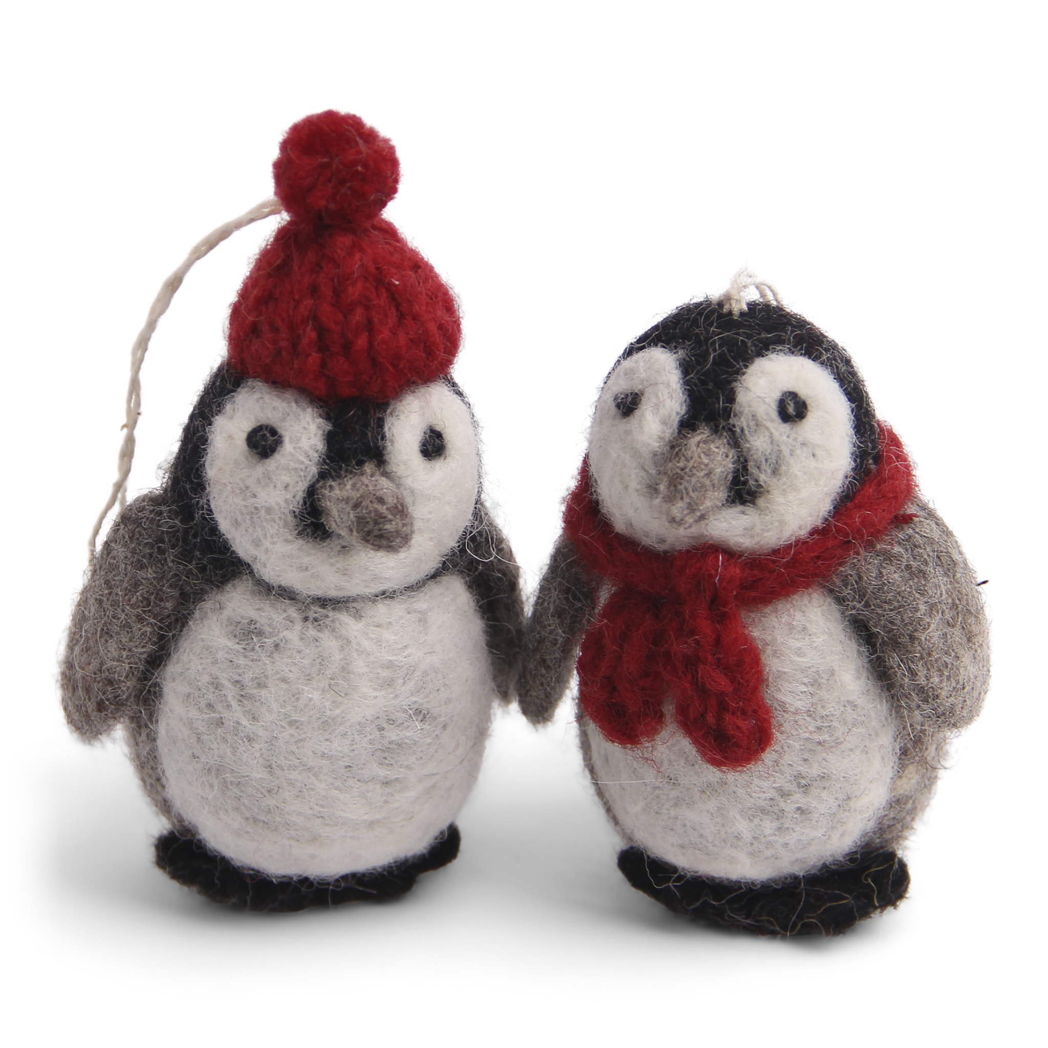 丹麥Gry&Sif 聖誕掛飾-Penguin w/Scarf and Hat(11222)