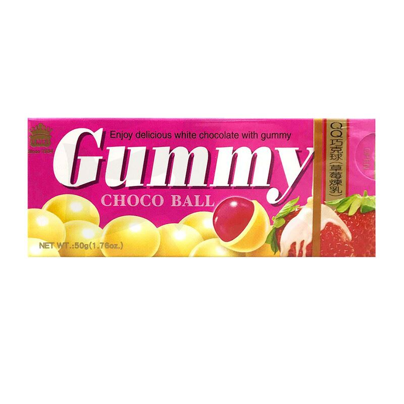 【義美】草莓煉乳QQ巧克球 50g