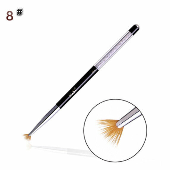 Hot Selling Nail Art Brush (No. 8 Fan-Shaped Chalk)