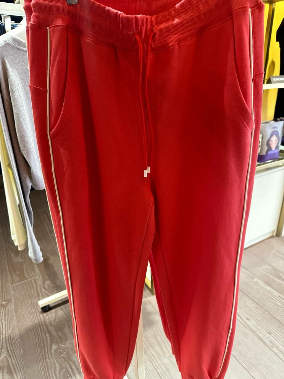[S] YSW PIPING JOGGER PANTS,RED, F3WPT01RDXX (SYW307)