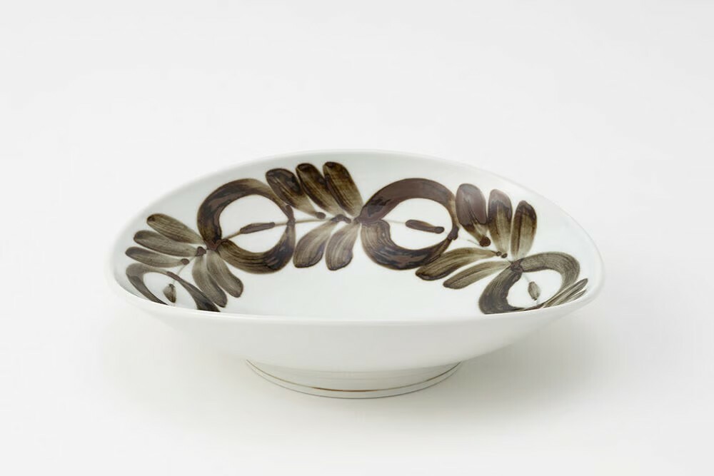 zen to-阿部薫太郎 咖哩皿「daily spice plate」/ 茶色