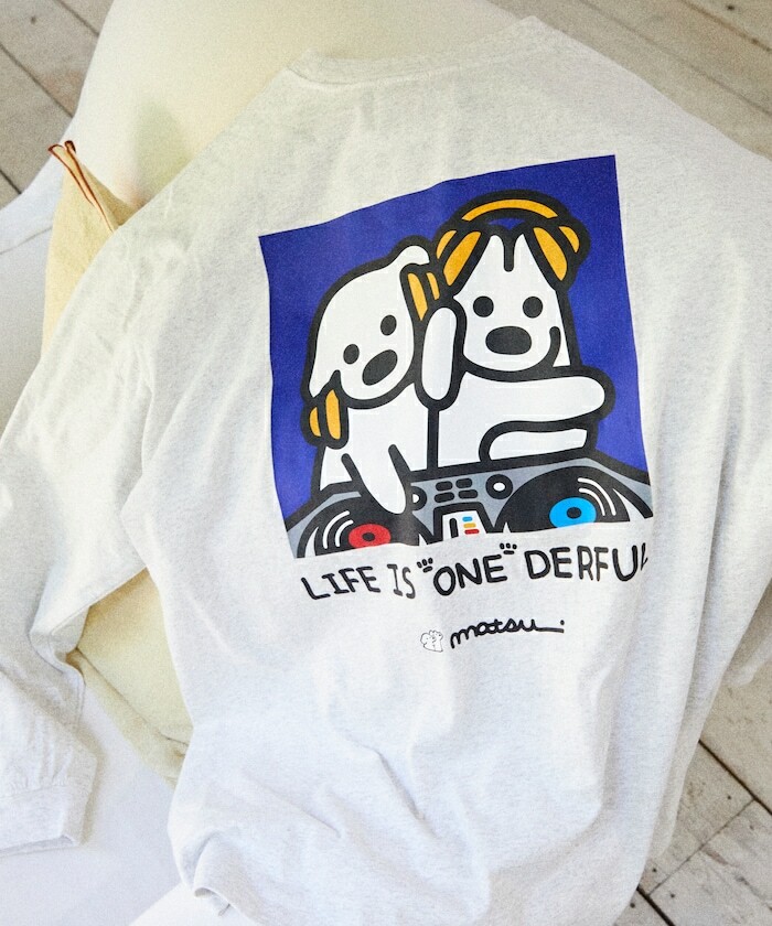 限時特價預購┃聯名 Matsui × FREAK'S STORE 松井 DJ狗狗 薄長T