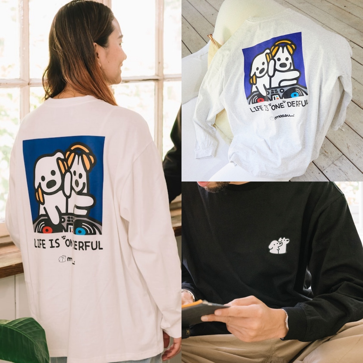 限時特價預購┃聯名 Matsui × FREAK'S STORE 松井 DJ狗狗 薄長T