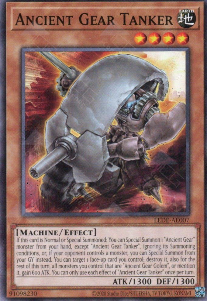 LEDE-AE007 Ancient Gear Tanker