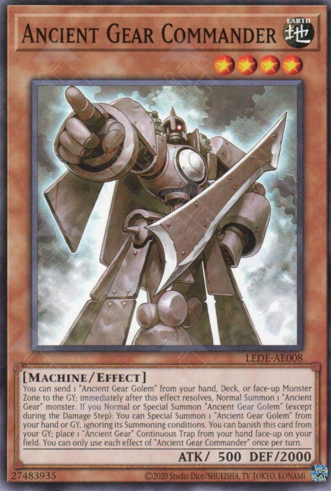 LEDE-AE008 Ancient Gear Commander