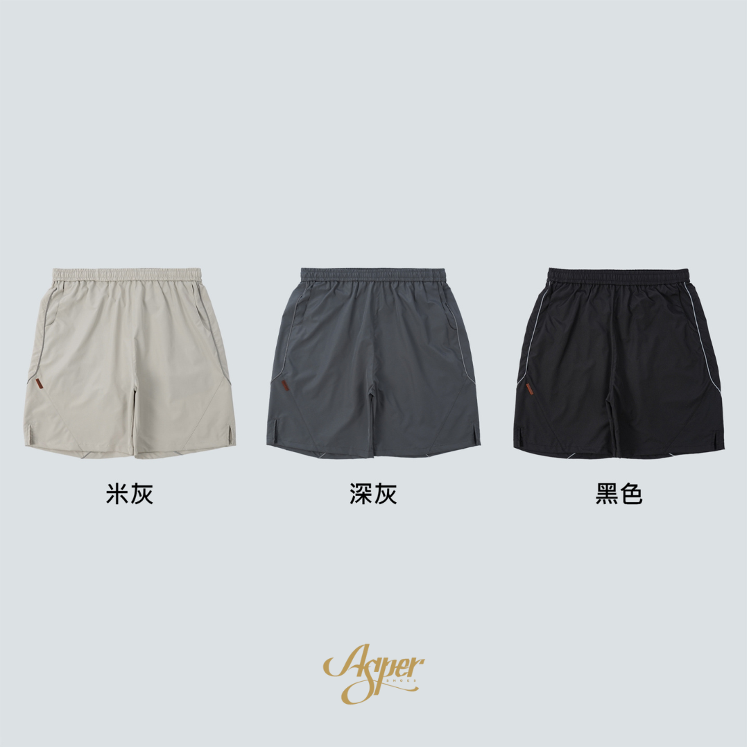 SBG 三防拼接反光條條休閒短褲 SB0904