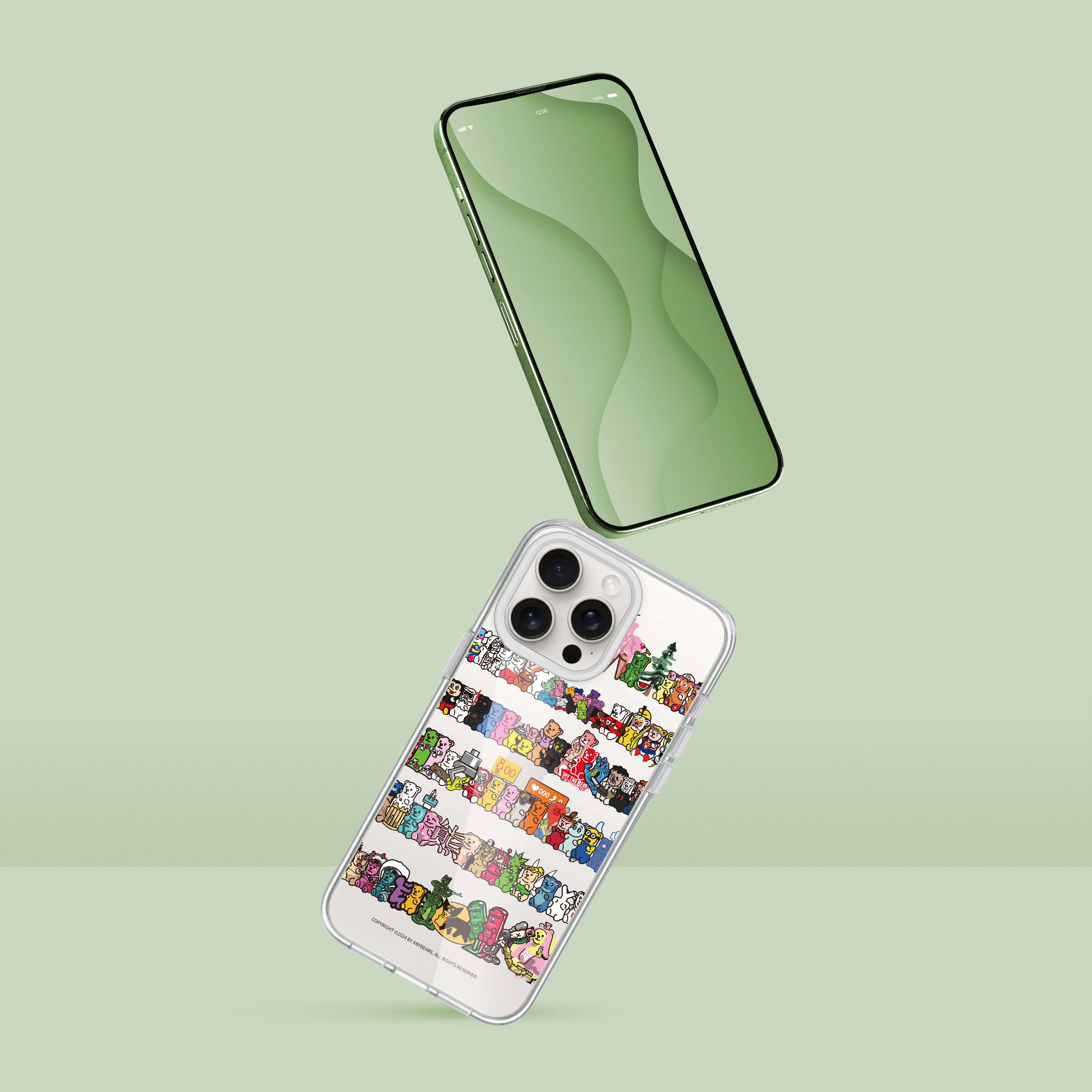 ANYBEARS ® CosBears 角色蒐集熊手機殼 iPhone15、16系列