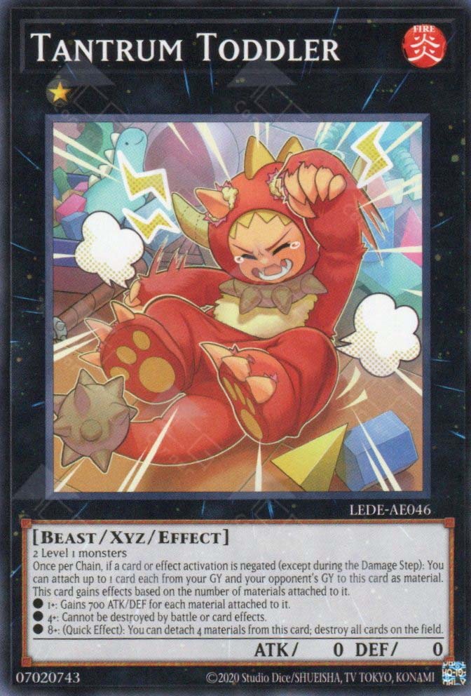 LEDE-AE046 Tantrum Toddler