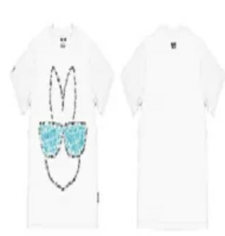 [S] HANAHAII GLASSES SHORT SLEEVED T-SHIRT,WHITE, 6109100022-SHADESWHITE (SHA15)