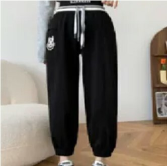 [S] HANAHAII HIGHWAIST TRAINING PANTS,BLACK, 6204630000-HIGHJOGGERBLACK (SHA16)