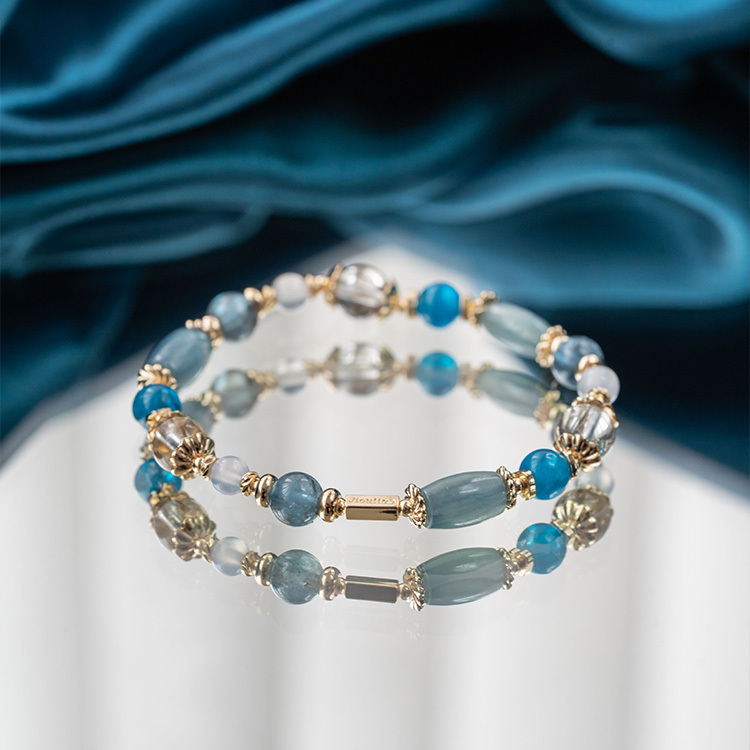 細膩：藍綠晶｜藍磷灰｜銀髮晶｜藍玉髓｜魔鬼海藍寶