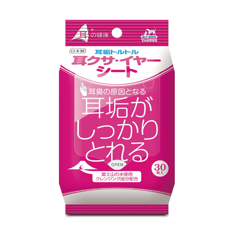 日本 TAURUS 耳垢濕紙巾 30pcs