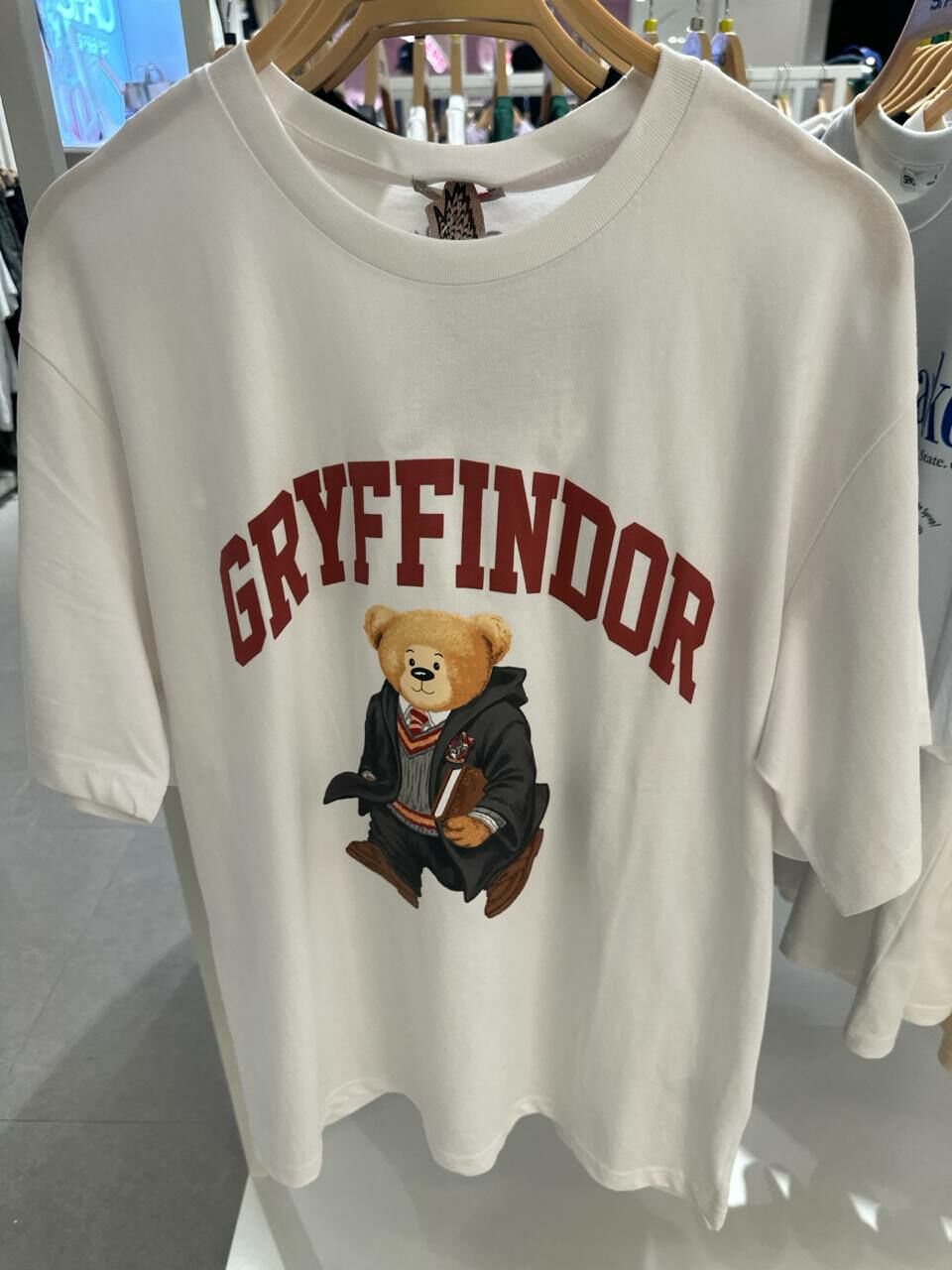 [S] SPAOHARRY POTTER X WOODY SHORT SLEEVE T-SHIRT,WHITE, SPRLE38U0910095 (SSP60)