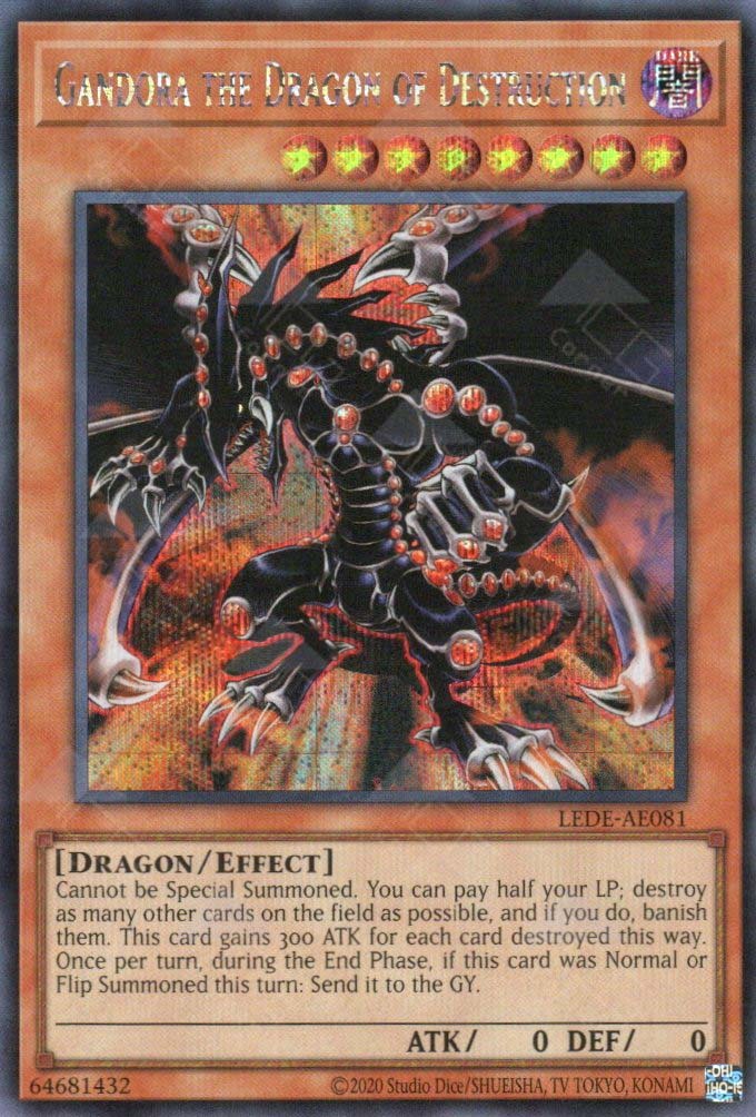 LEDE-AE081 Gandora the Dragon of Destruction