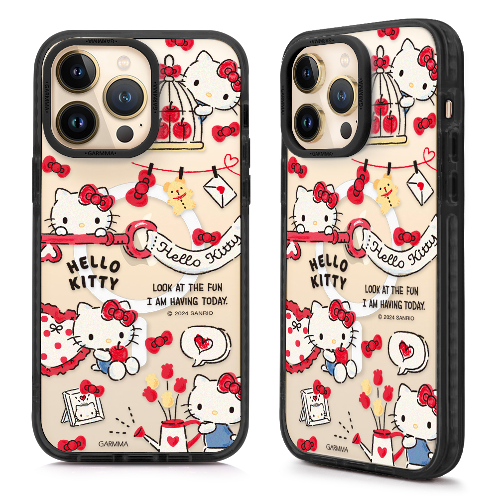 Hello Kitty iPhone 15系列 磁吸款保護殼 生活小事