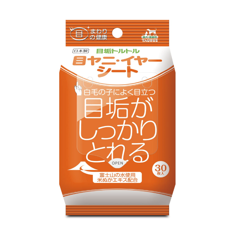 日本 TAURUS 目垢濕紙巾 30pcs