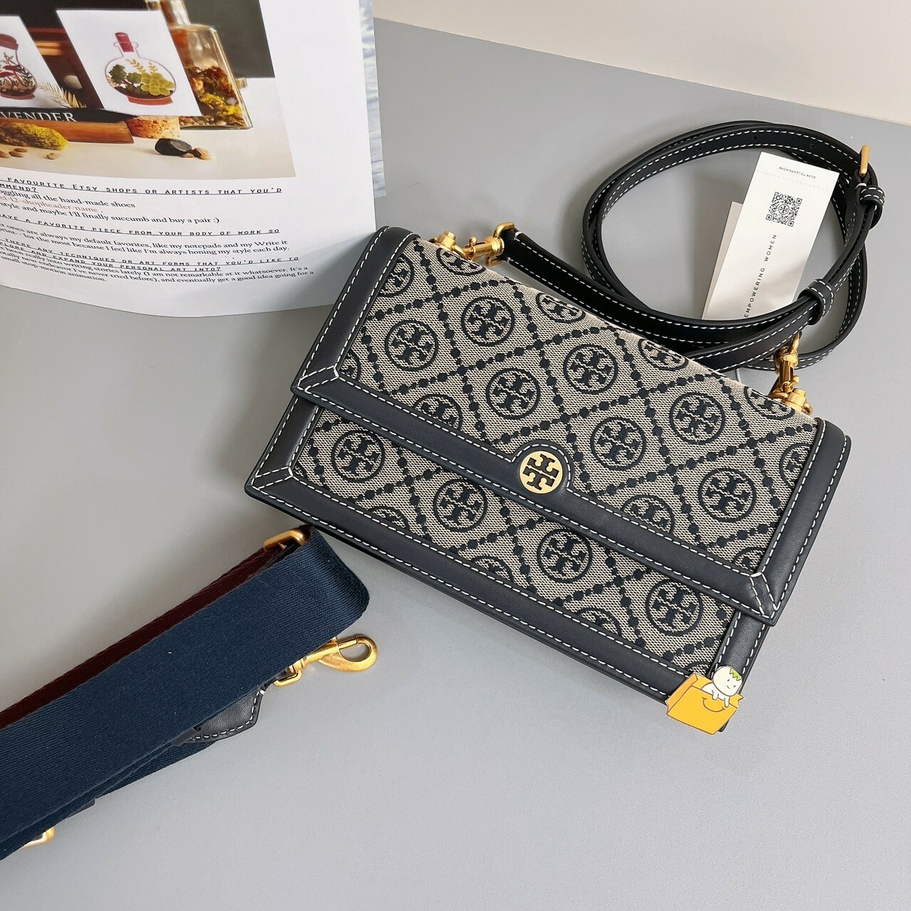 【現貨】Tory burch 肩背包 (mini款) T MONOGRAM SHOULDER BAG 單肩包 斜背包 TB