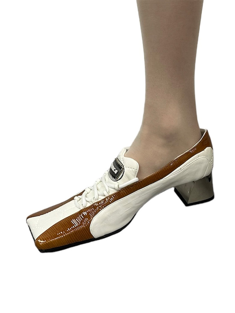 Librarian Loafers Square Toe