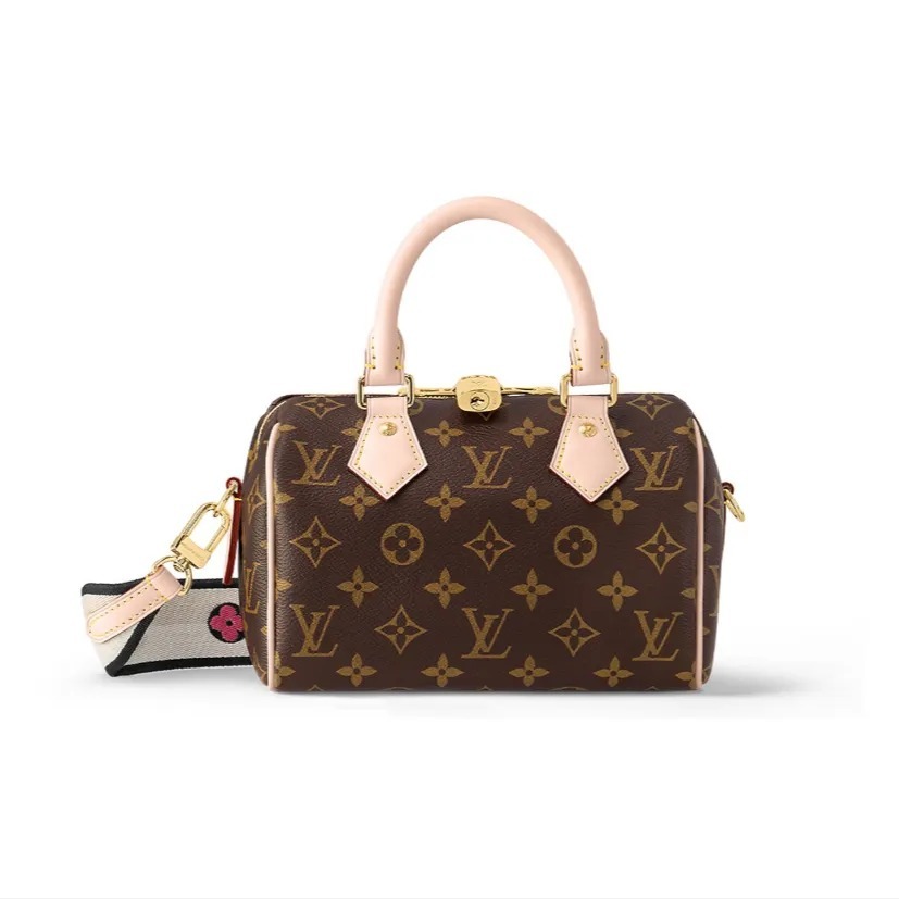 LOUIS VUITTON LV Speedy Bandoulière 20 Monogram 帆布手袋 肩背袋 斜背包