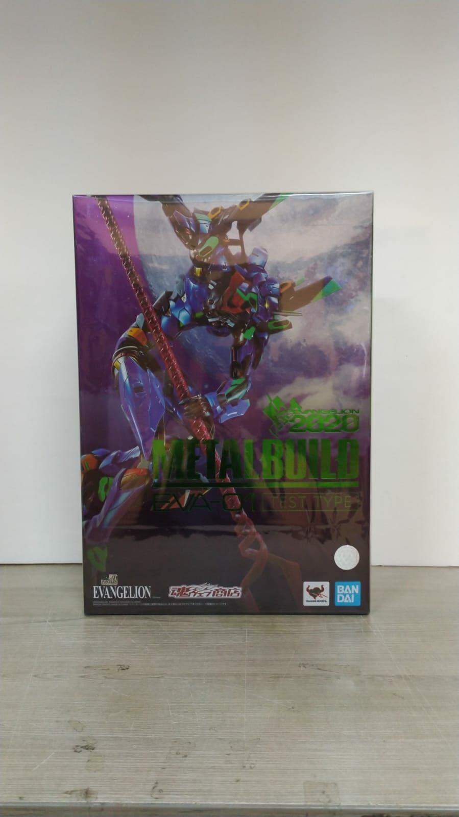 Bandai - Figurine Evangelion - Eva-01 Test Type Metallic Metal Build (179)