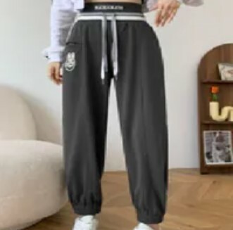 [S] HANAHAII HIGHWAIST TRAINING PANTS,DARK GRAY, 6204630000-HIGHJOGGERDARKGRAY (SHA19)