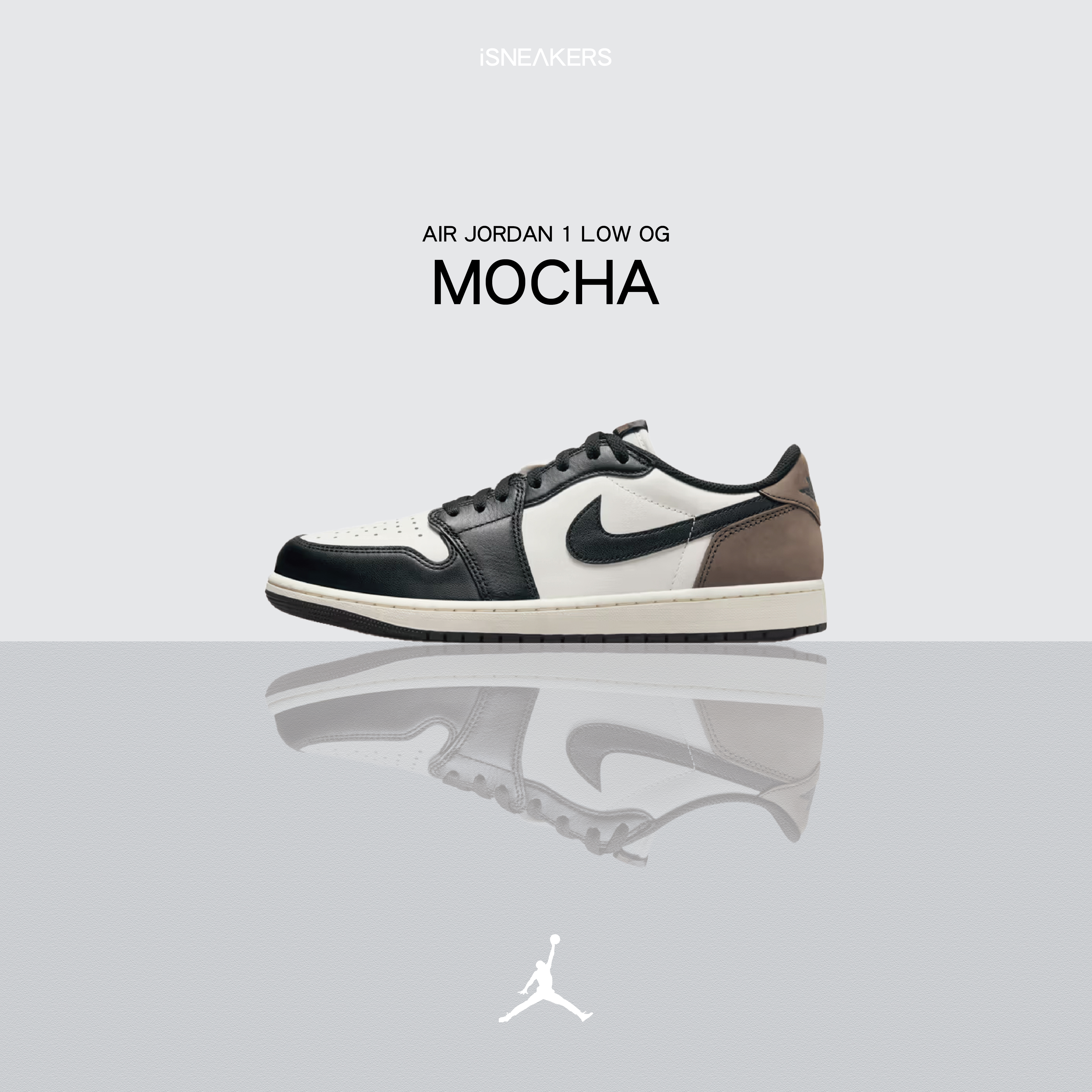 iSNEAKERS｜Air Jordan 1 Low OG "Mocha" 摩卡 CZ0790-102