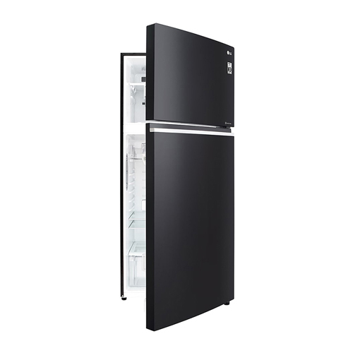 【LG 樂金】變頻雙門冰箱 鏡面曜石黑/525公升 (冷藏389/冷凍136)｜GN-HL567GBN