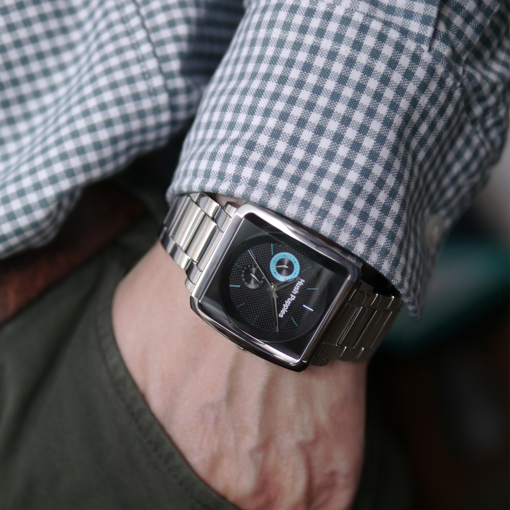 Orbz 立體跳色多功能男錶