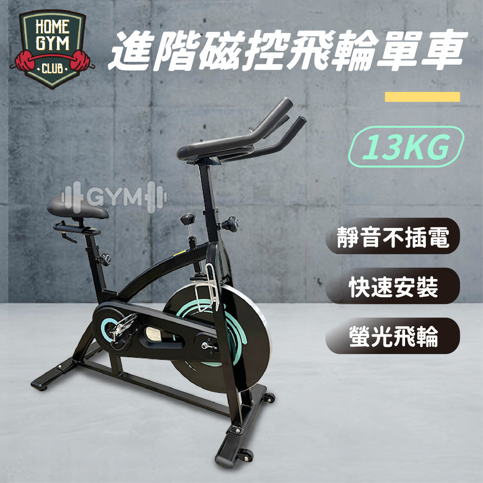 進階款 磁控室內單車13KG