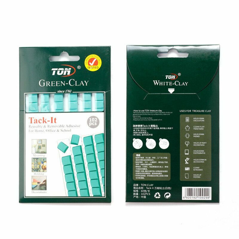 Hot selling manicure multifunctional clay blue multifunctional plasticine nails fixed clay manicure color plate jewelry display clay
