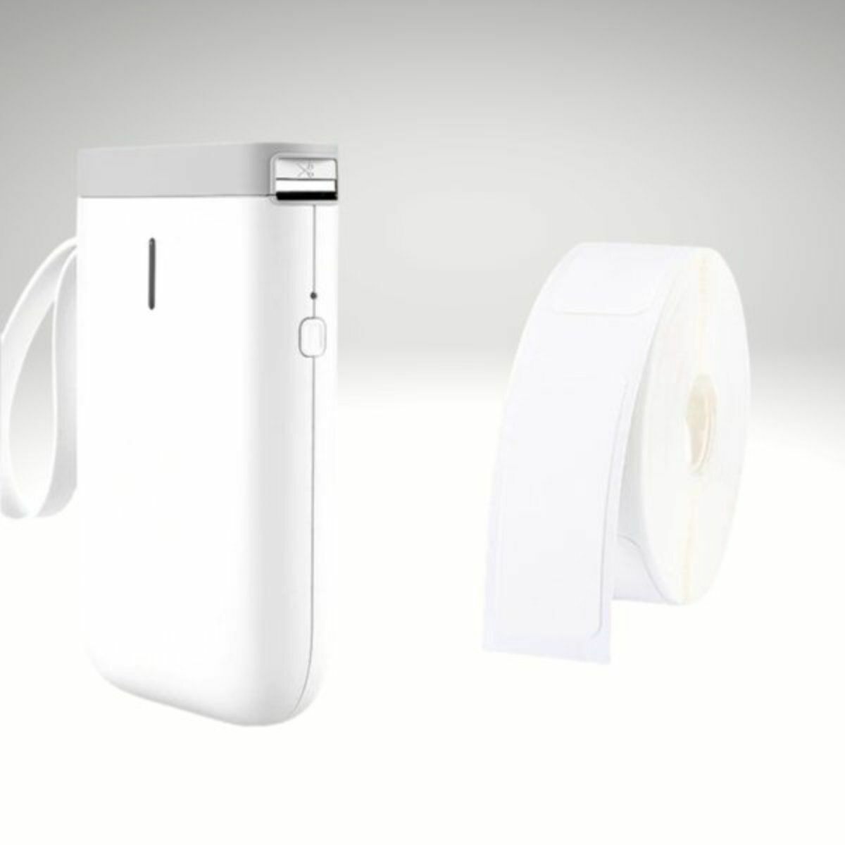 熱賣白色 精臣 標籤紙 一卷 15x30mm 開學必備 熱感應 Label機 自製姓名貼紙 免墨水 小巧 印名小學生 幼稚園 開學必備 (不包括標簽打印機) NIIMBOT