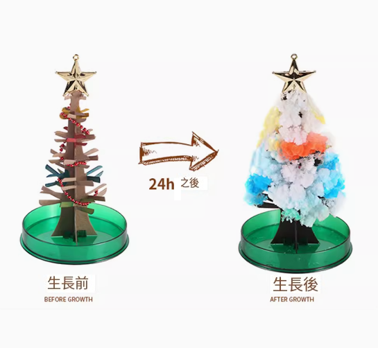 熱賣diy手工紙樹開花聖誕樹(色樹{送45g藥水})