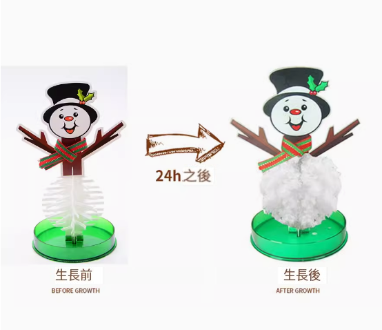 熱賣diy手工紙樹開花聖誕樹(雪人聖誕樹{送45g藥水})