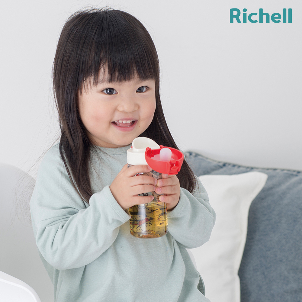 【Richell 利其爾】SNOOPY  史努比 大飲口兩用直飲杯 240mL